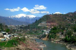 Muzfar abad city Kashmir capital