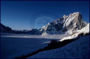East view of Snow Lake
