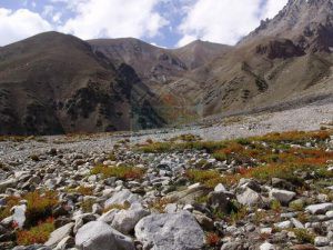 Mazeeno pass High camp