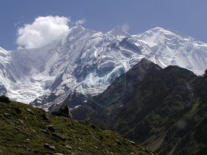 Rakaposhi View from its base camp (Tagafari)