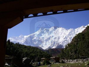 View of Nanga Parbat from Hut