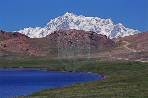  Nanga Parbat Rupal Face Above Sheosar Lake On The Deosai Plains