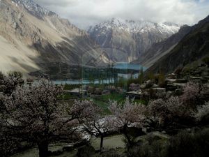 Gulmit  and Atta abad Lake