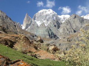 Lady Finger And Hunza Peak View from Ultar Meadows