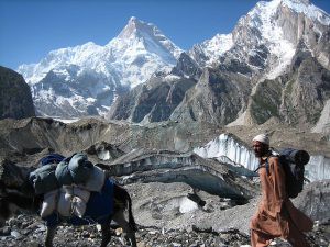 Masherbrum can seen from the Distance