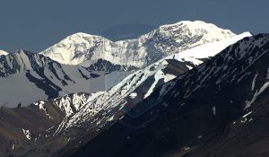 Sakar Sar (6272m) - Main peak on the left side