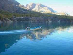 Newly formed Ata abad Lake on KKH